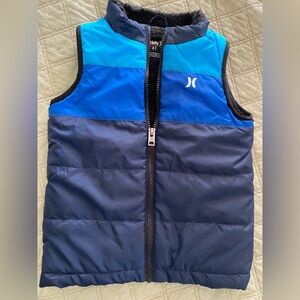 Hurley Navy Fleece Vest size T4